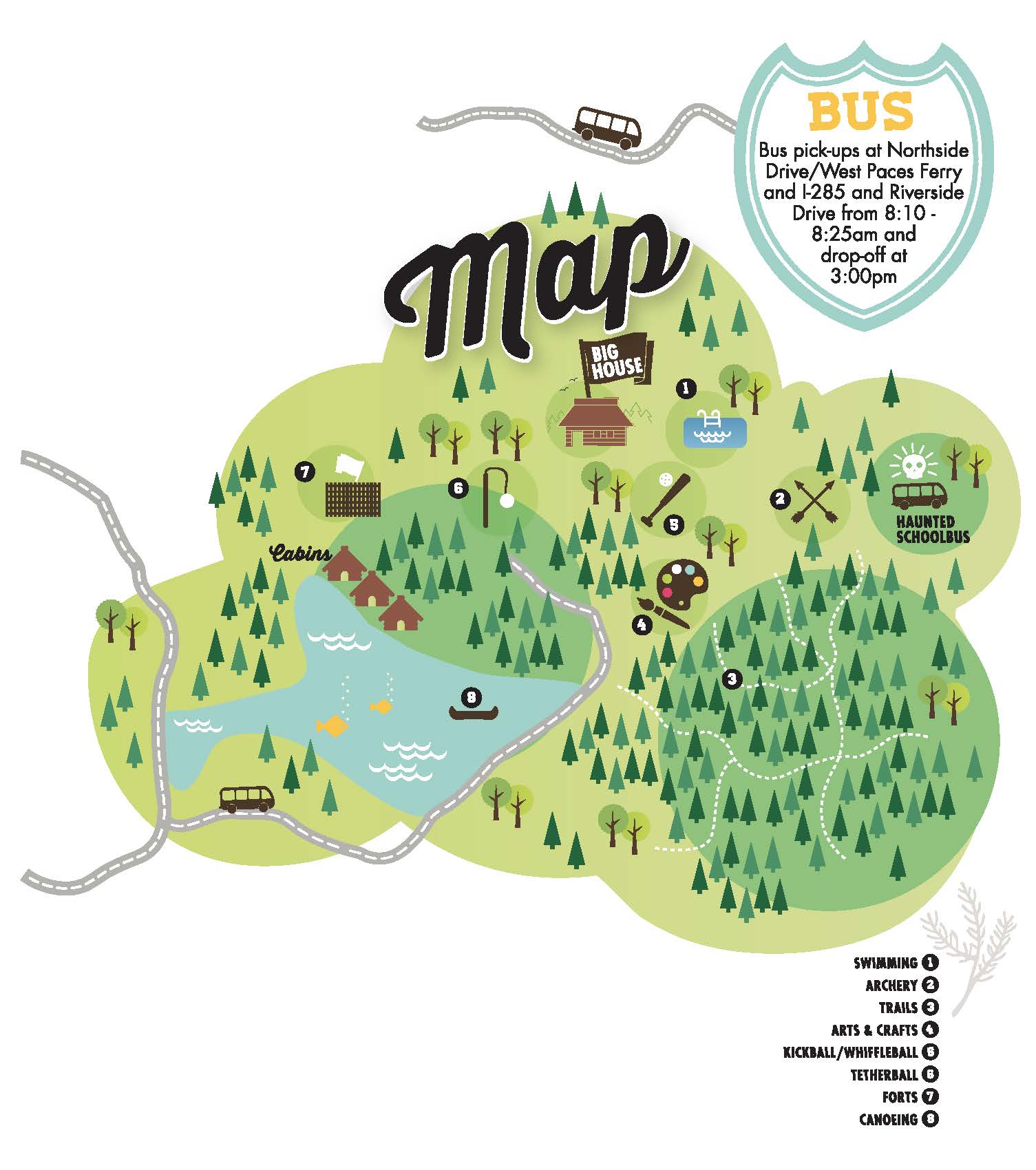 Camp ‘treasure’ map