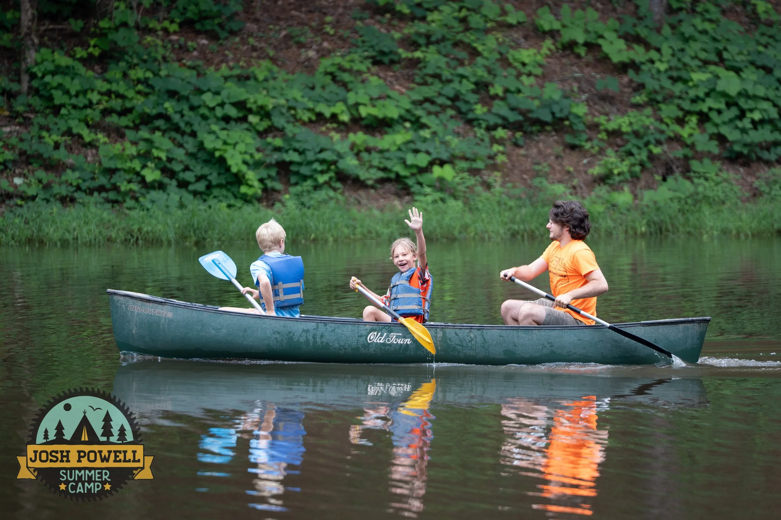 Canoeing at Josh Powell Camp in Gerogia