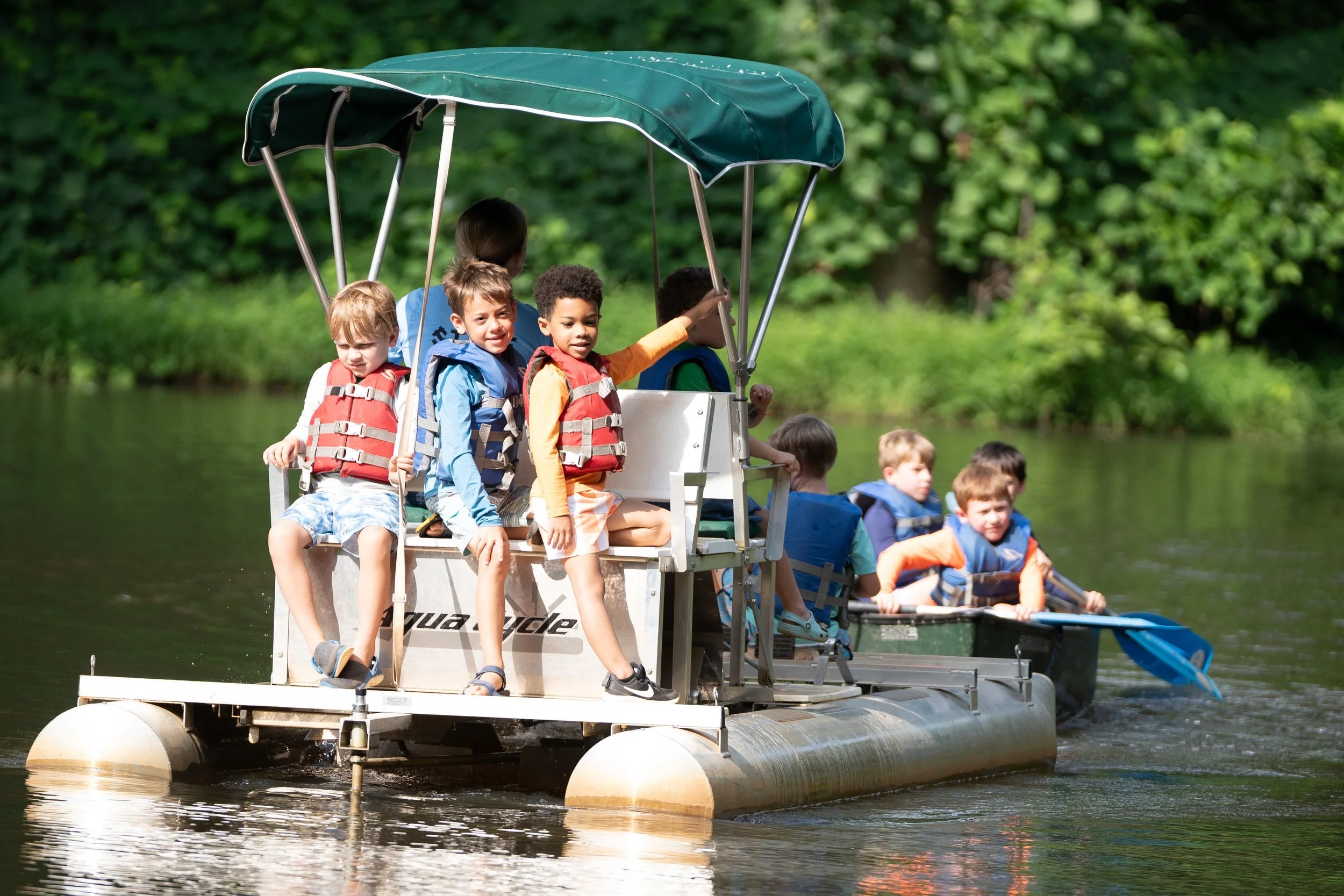 Lake Activities at Josh Powell Camp in Gerogia