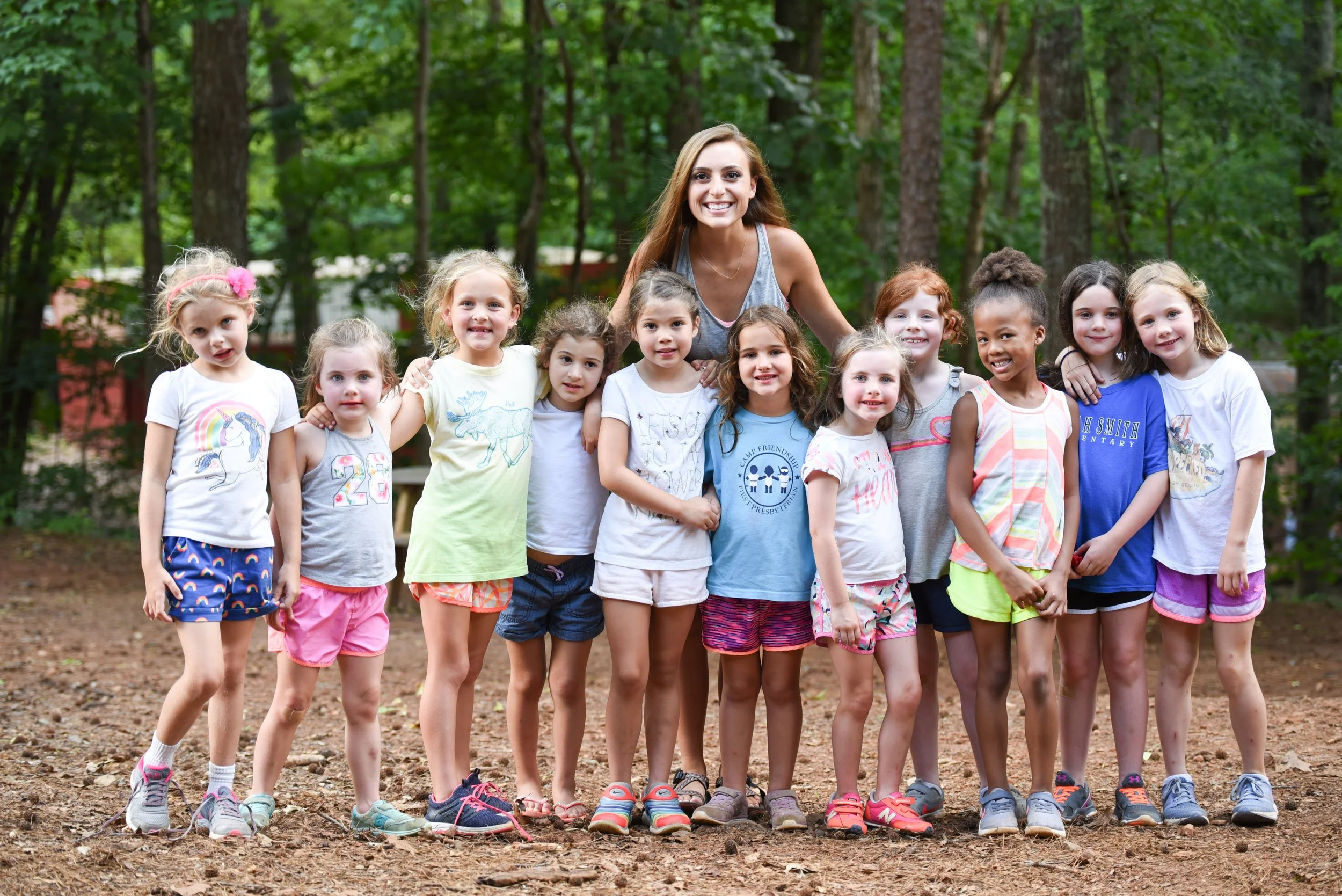 Fall Break Camp Image of kids and counsellor