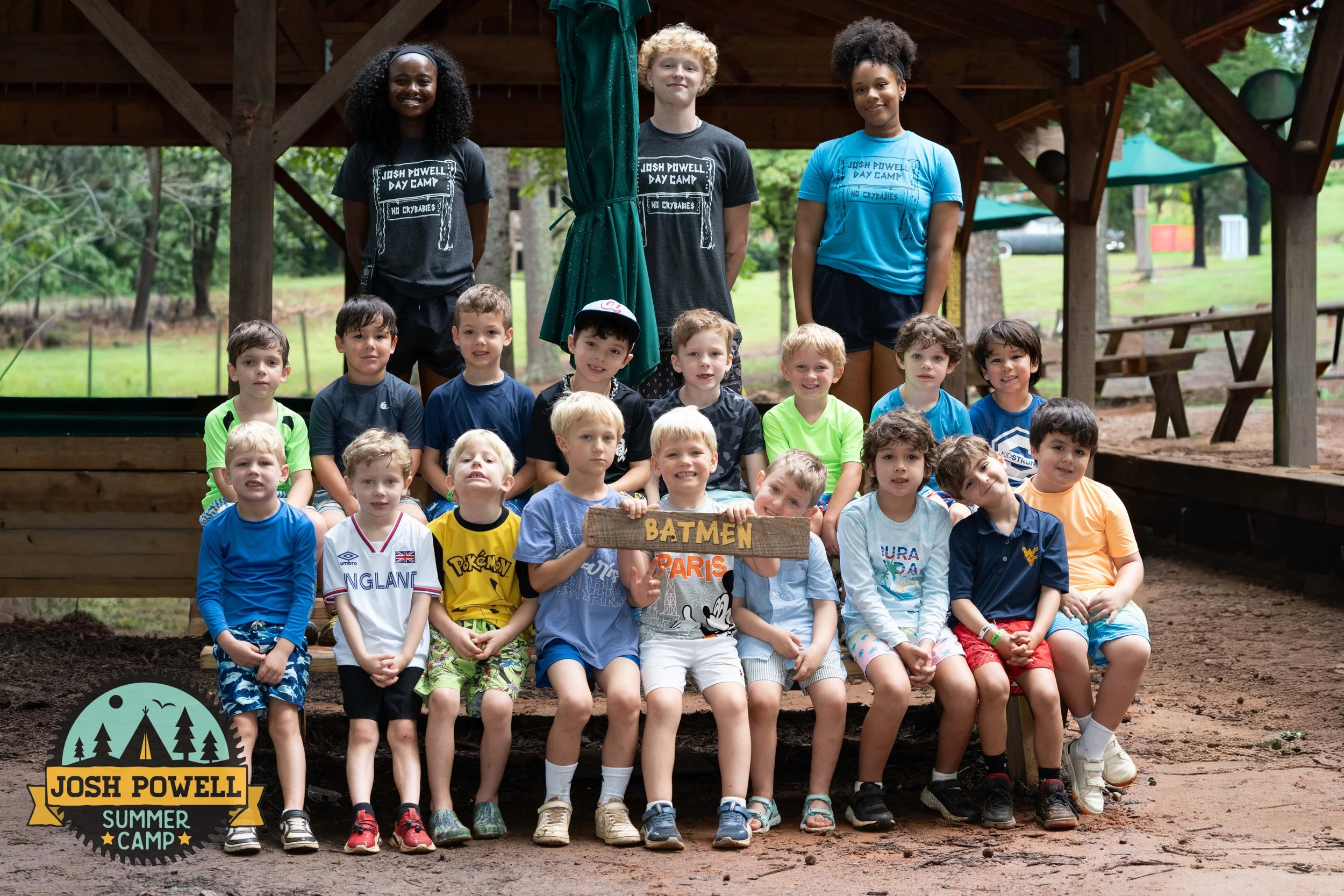 Batmen group at Josh Powel Camp