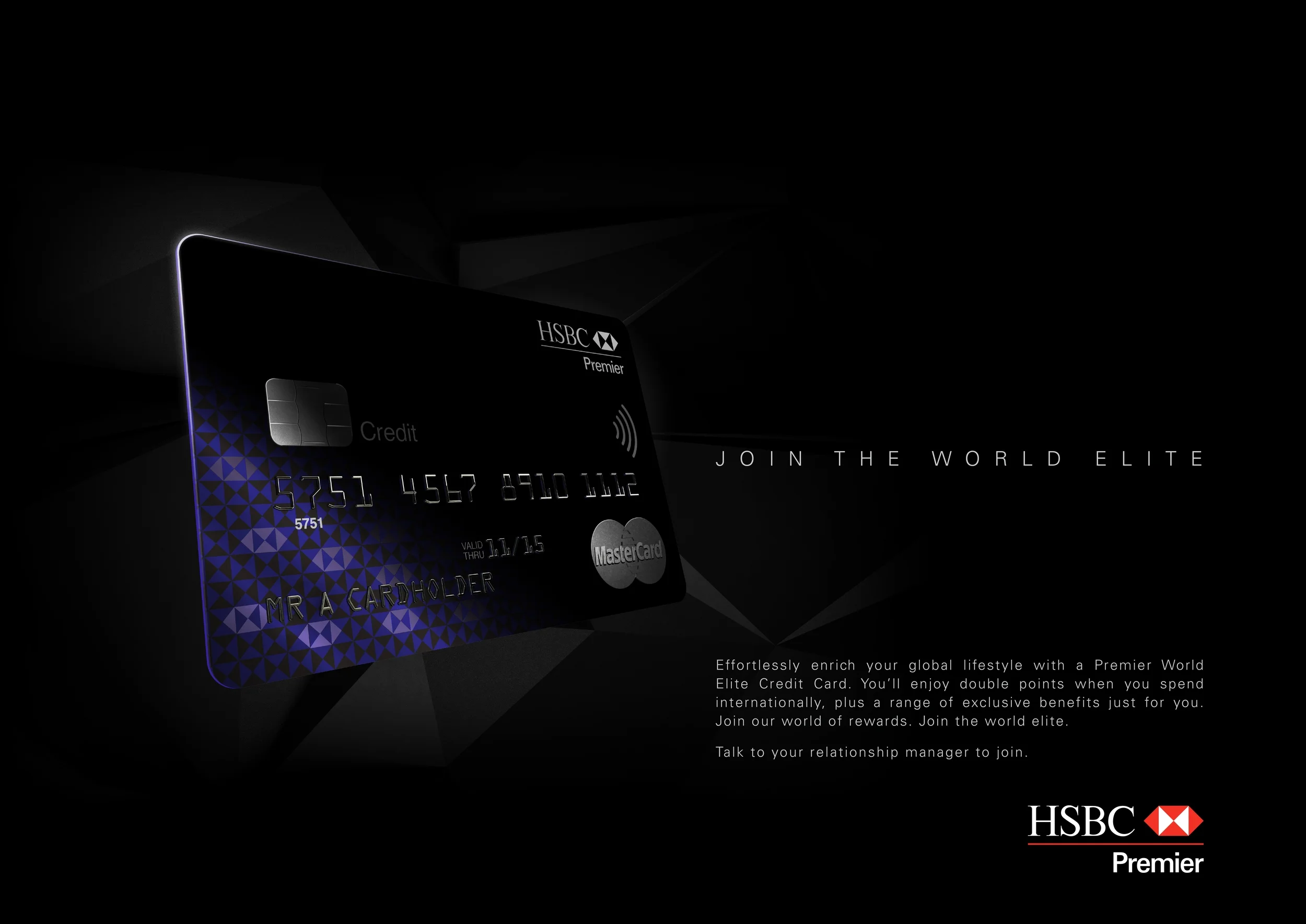 hsbc premier black
