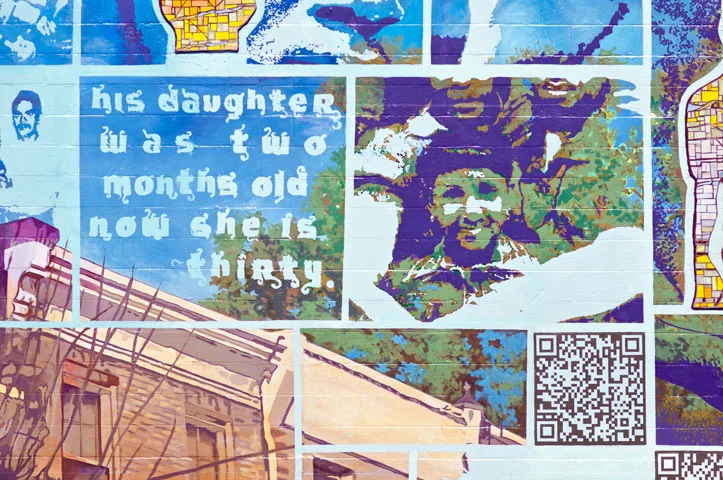  Mural Arts and I have partnered with the Pennsylvania Prison Society, running workshops with groups of people and organizations (such as M.I.M.I.C. based in North Philly) across the city, as well as in the Prison Society, &nbsp;Graterford, and St Ga