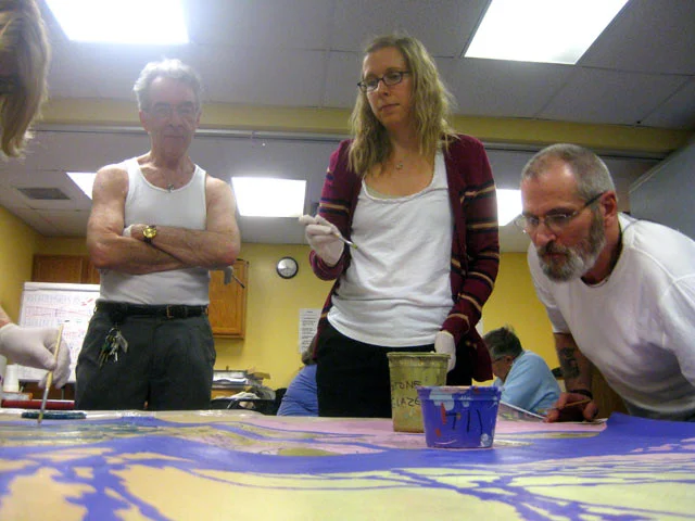  St Anne's paint day in North Philly.&nbsp; 