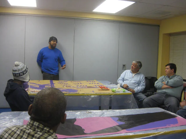  Salaam was a true champion for the project at these meetings, never passing on an opportunity to share his stories and trials about keeping his family close in spite of his incarceration.&nbsp; 