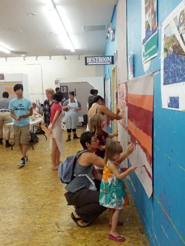 community paint day