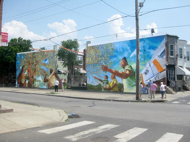 In the end, the mural took a full year and a half, from idea to completion. My longest project. 
