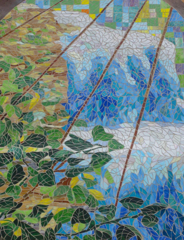  The arches are a focal point in the design, and were devised as a way to acknowledge and create a dialogue with the Paris Stancell Mural across the street also comprised of arches.&nbsp; 