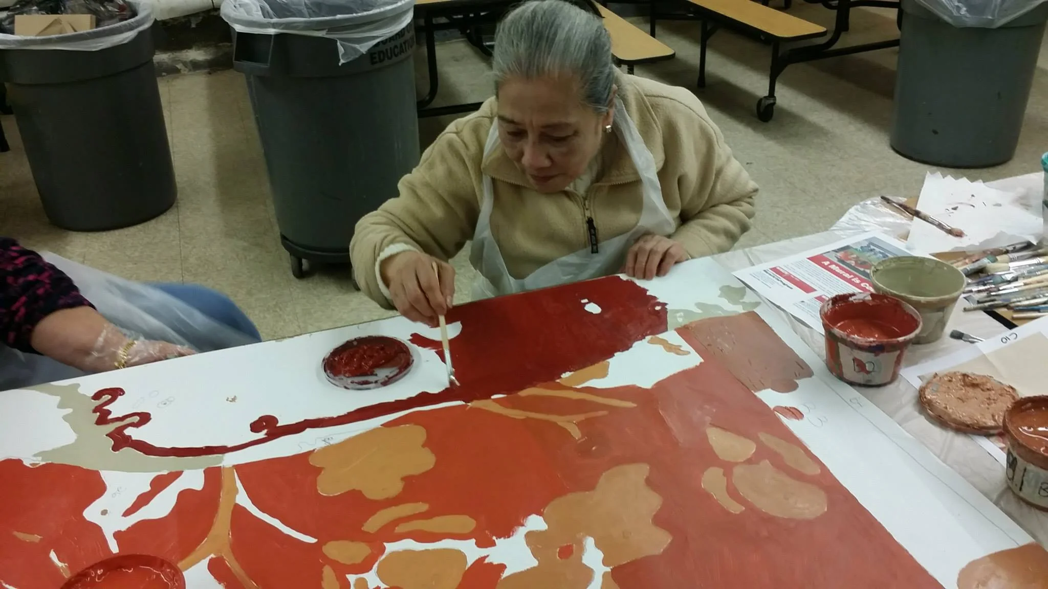 Elders Paint Day