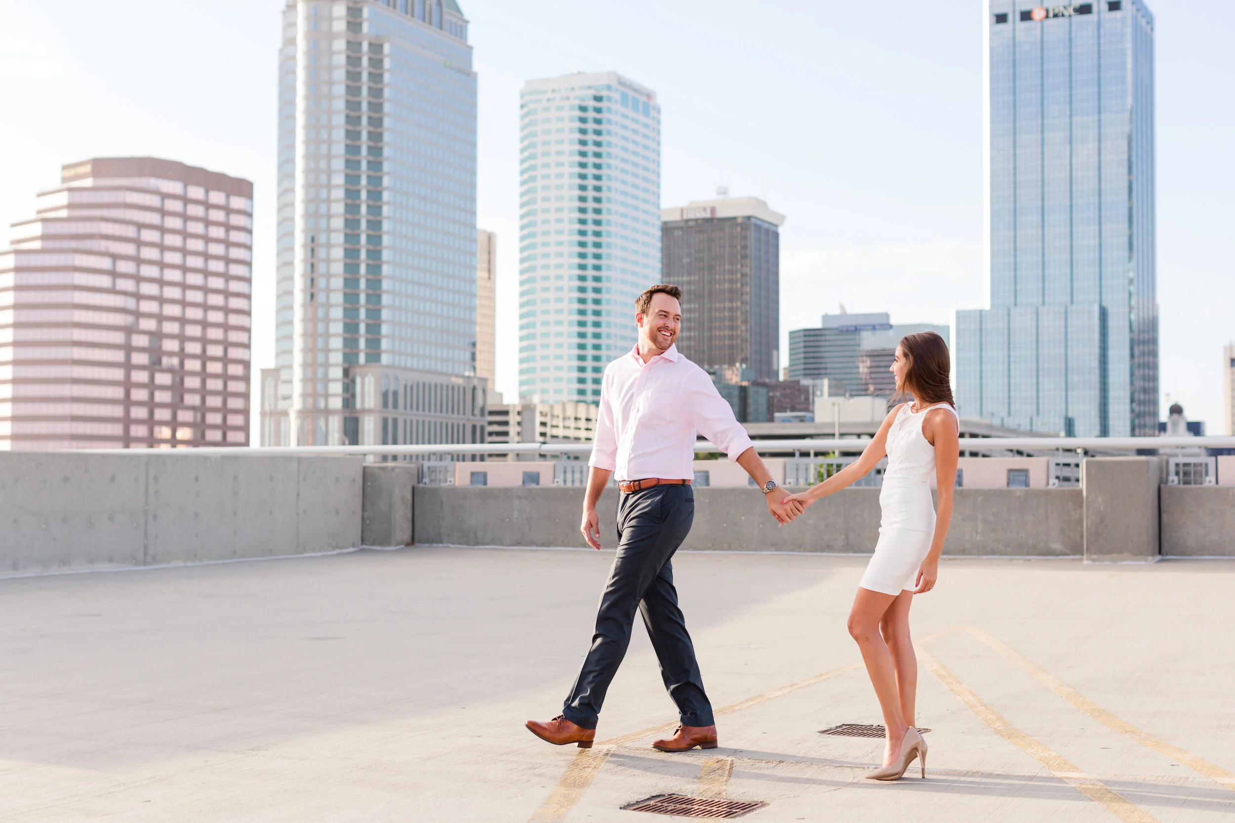 Downtown Tampa Engagement // Robin and Kyle