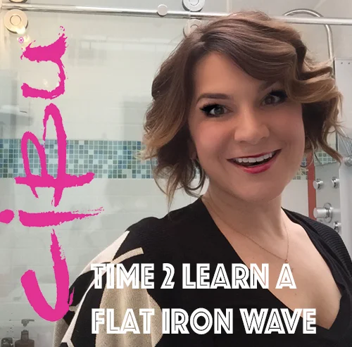 Tyme Ironed Cibu Tradition: Flat Iron Waves