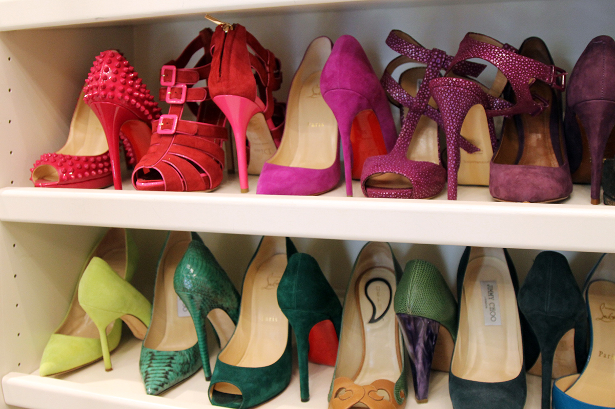 The Shoe Wall | Blind Closet