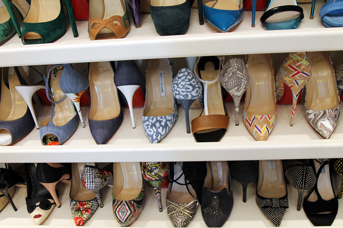 The Shoe Wall | Blind Closet