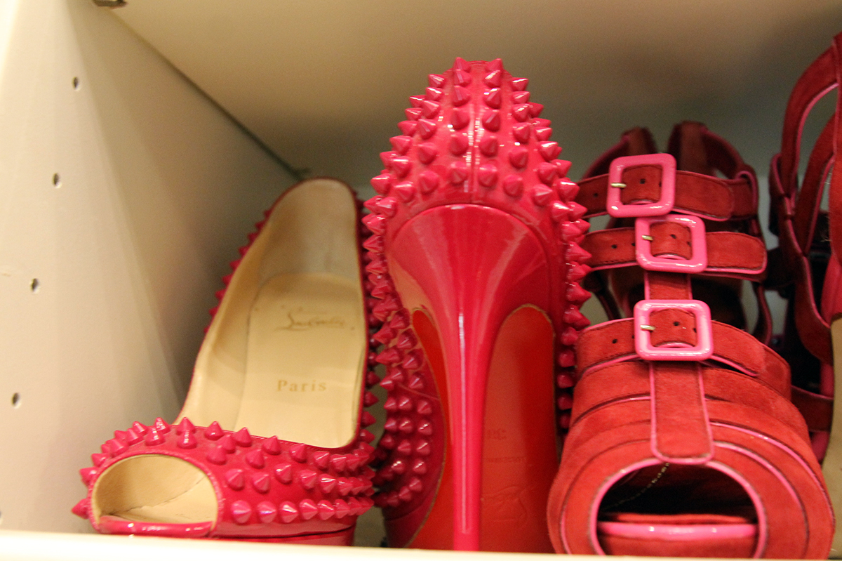 The Shoe Wall | Blind Closet