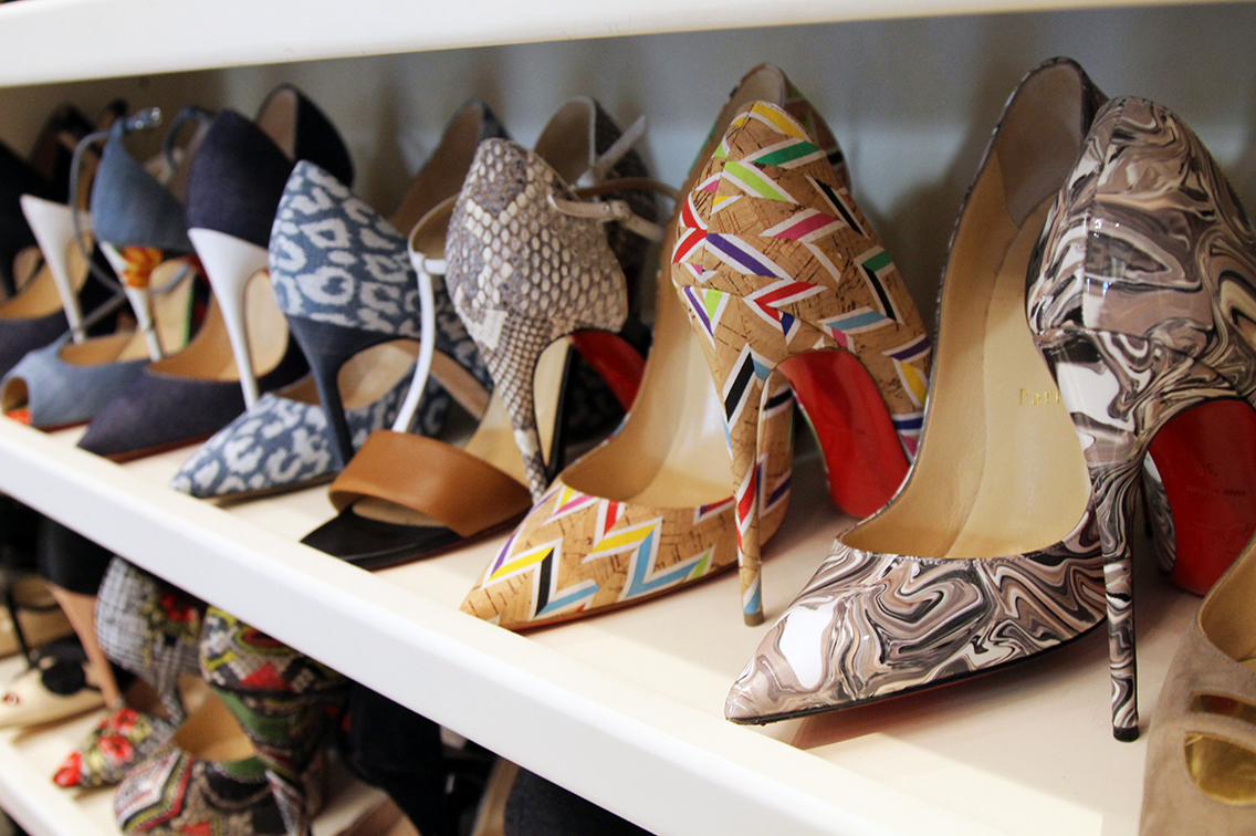 The Shoe Wall | Blind Closet