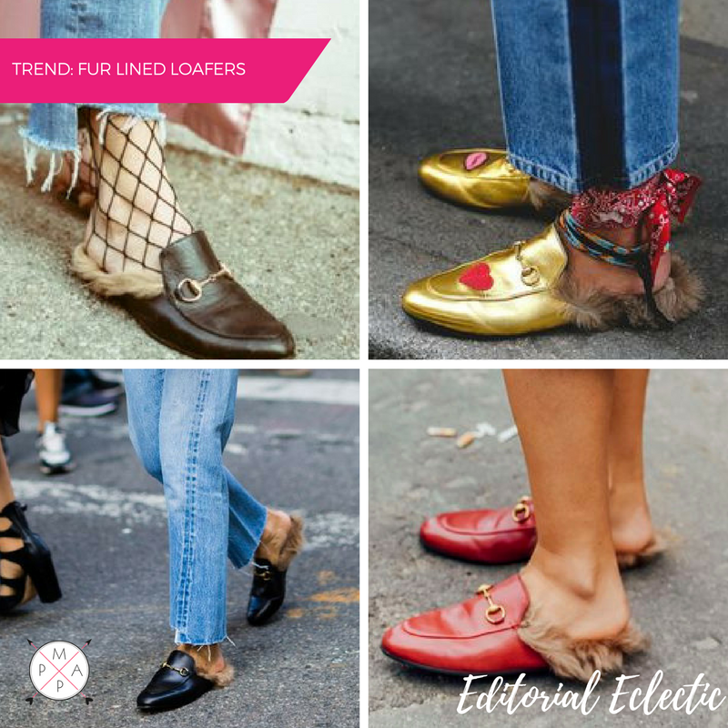 MappCraft | Editorial Eclectic Style Essential #1: Fur Lined Mule Loafers