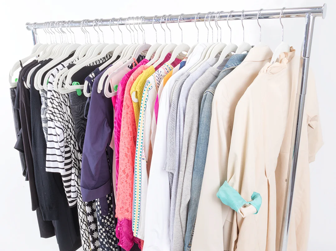 my closet hasn't always been this tidy