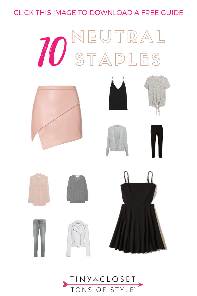 You Only Need 10 Neutral Staples To Create An Endless Wardrobe