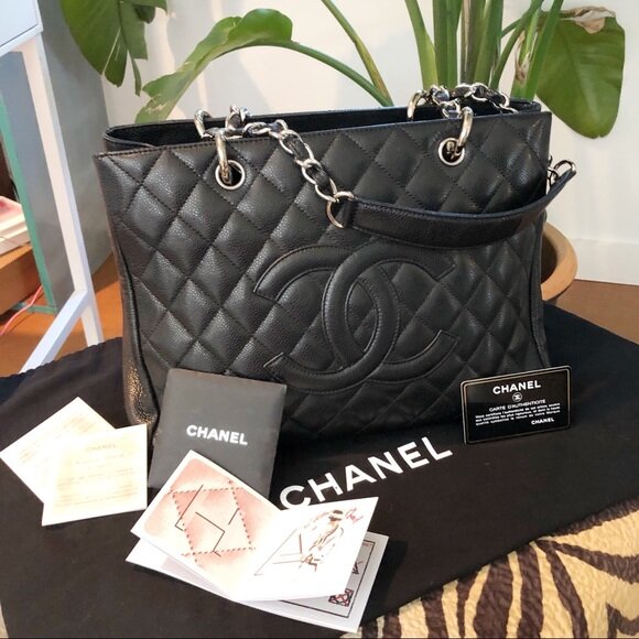 chanel caviar gst bag