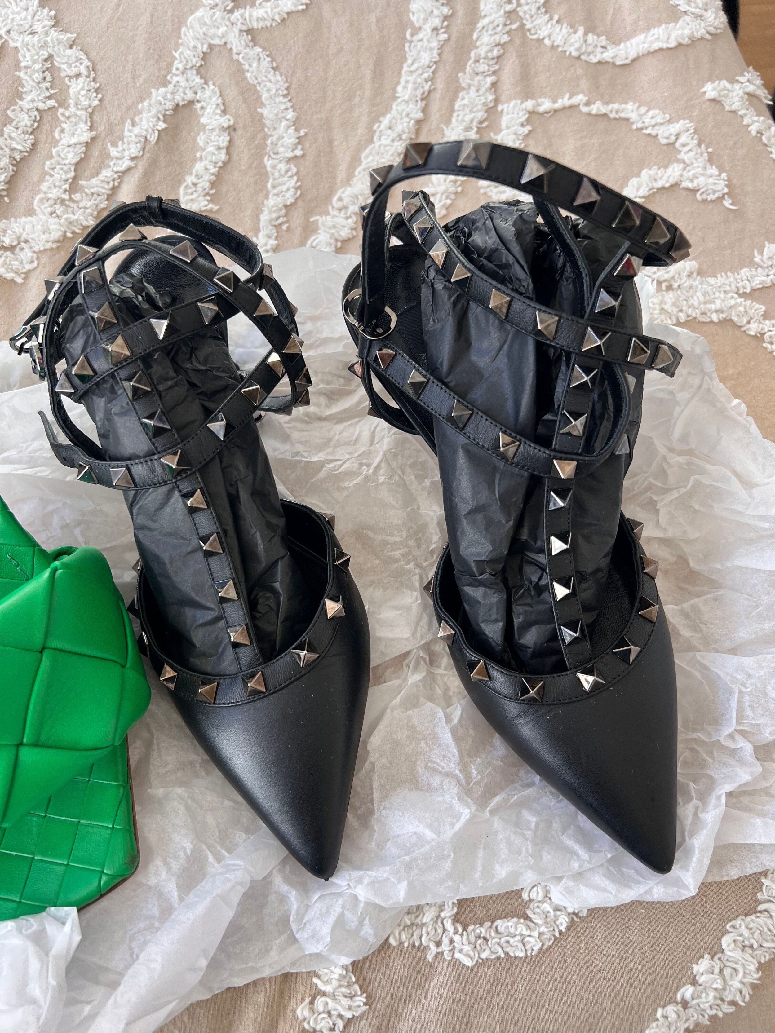 Valentino Rockstud strappy pumps