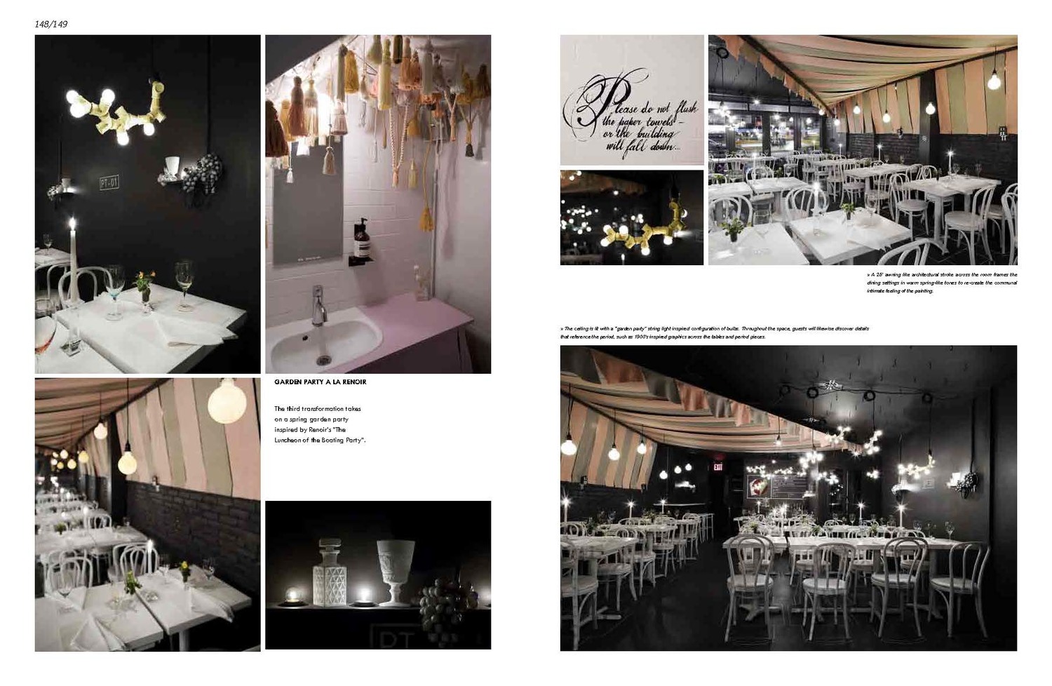 One Of A Kind Restaurant Design Sp Publishing Elle