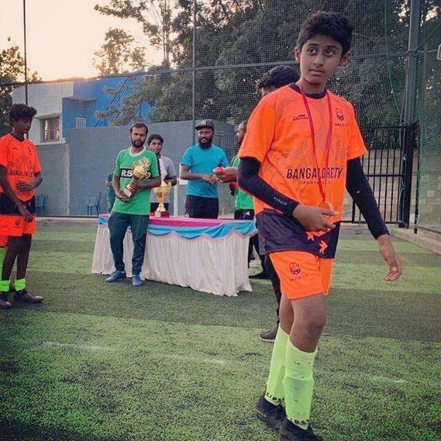 Meet Aakash from our U14 program and who will move into the BCFC U15 Elite group soon. He has been with the club for over three years which is good especially in a time where players jump from club to club so quickly.  He has developed into a very so
