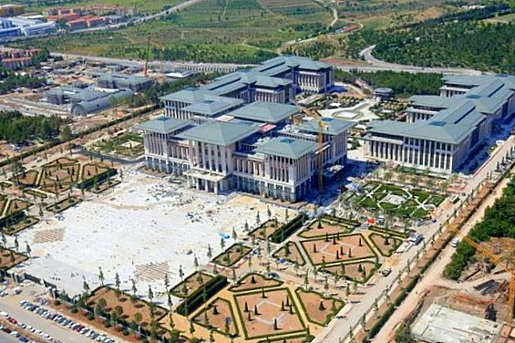 Erdoğan's enormous presidential palace complex