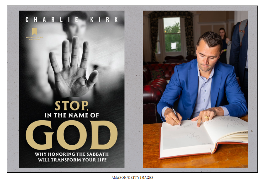 Charlie Kirk Speaks About Seventh-day Adventists in His New Book