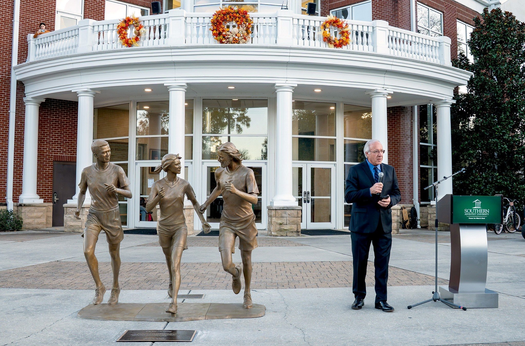 Southern Unveils New Jogging with Jesus Statues