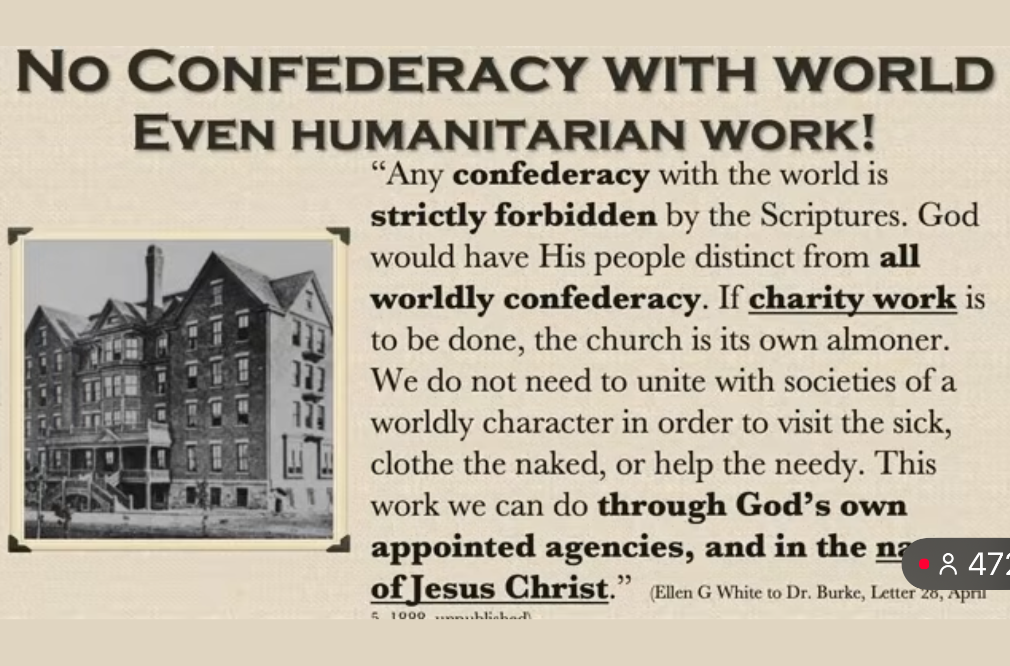 The April 18 Berrien Springs Religious Liberty Meeting Part 2