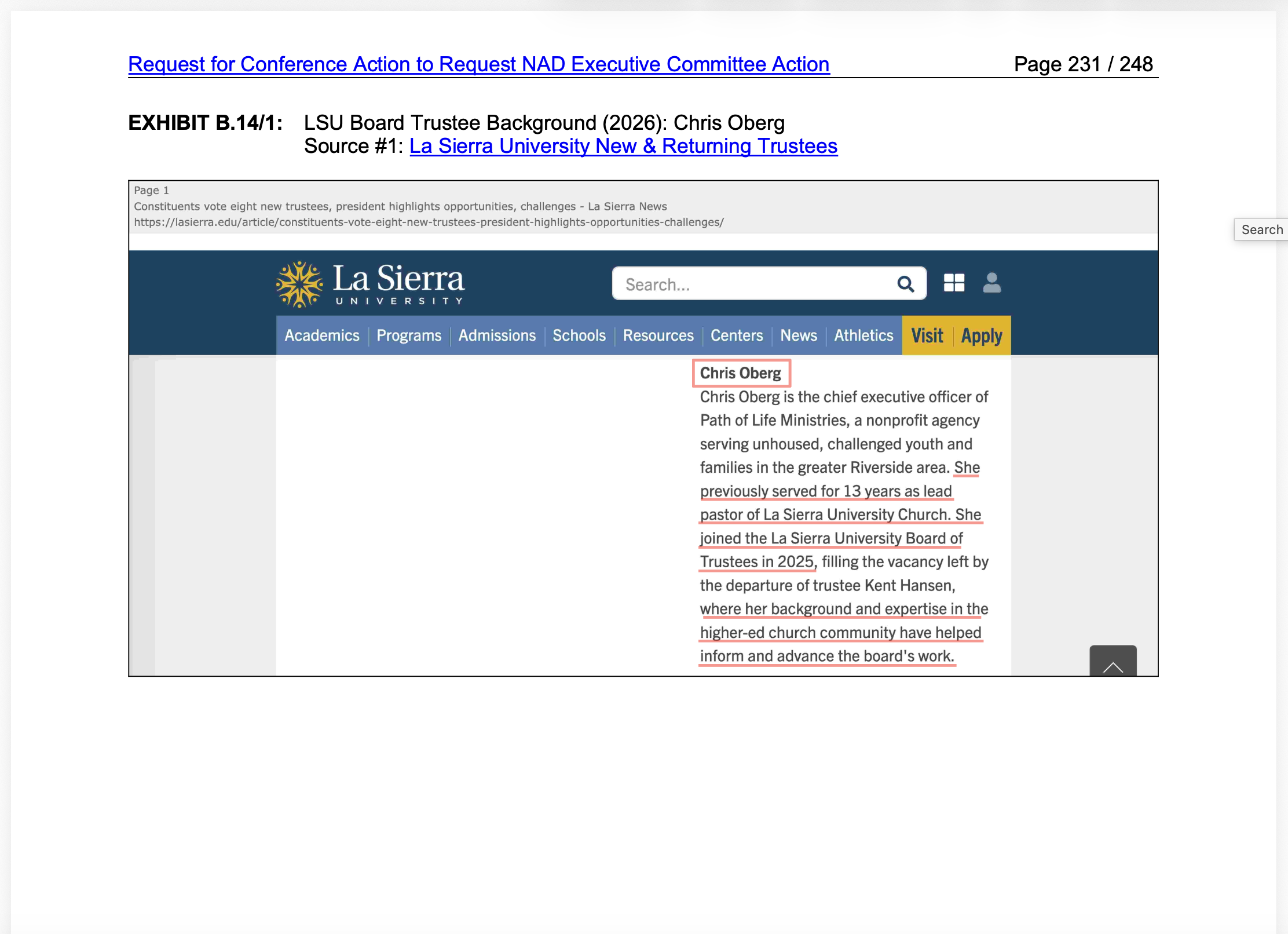 screenshot-page231-evidenceB-lsu-boardtrustee-oberg-1.png