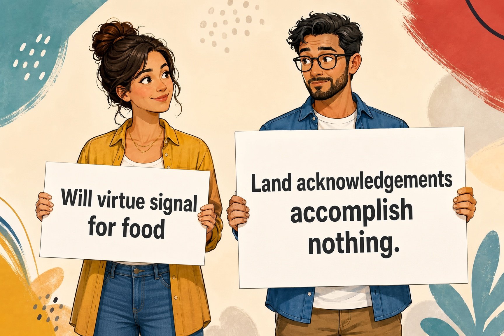 Left-Wing Adventism's New Moral Exhibitionism is Land Acknowledgments