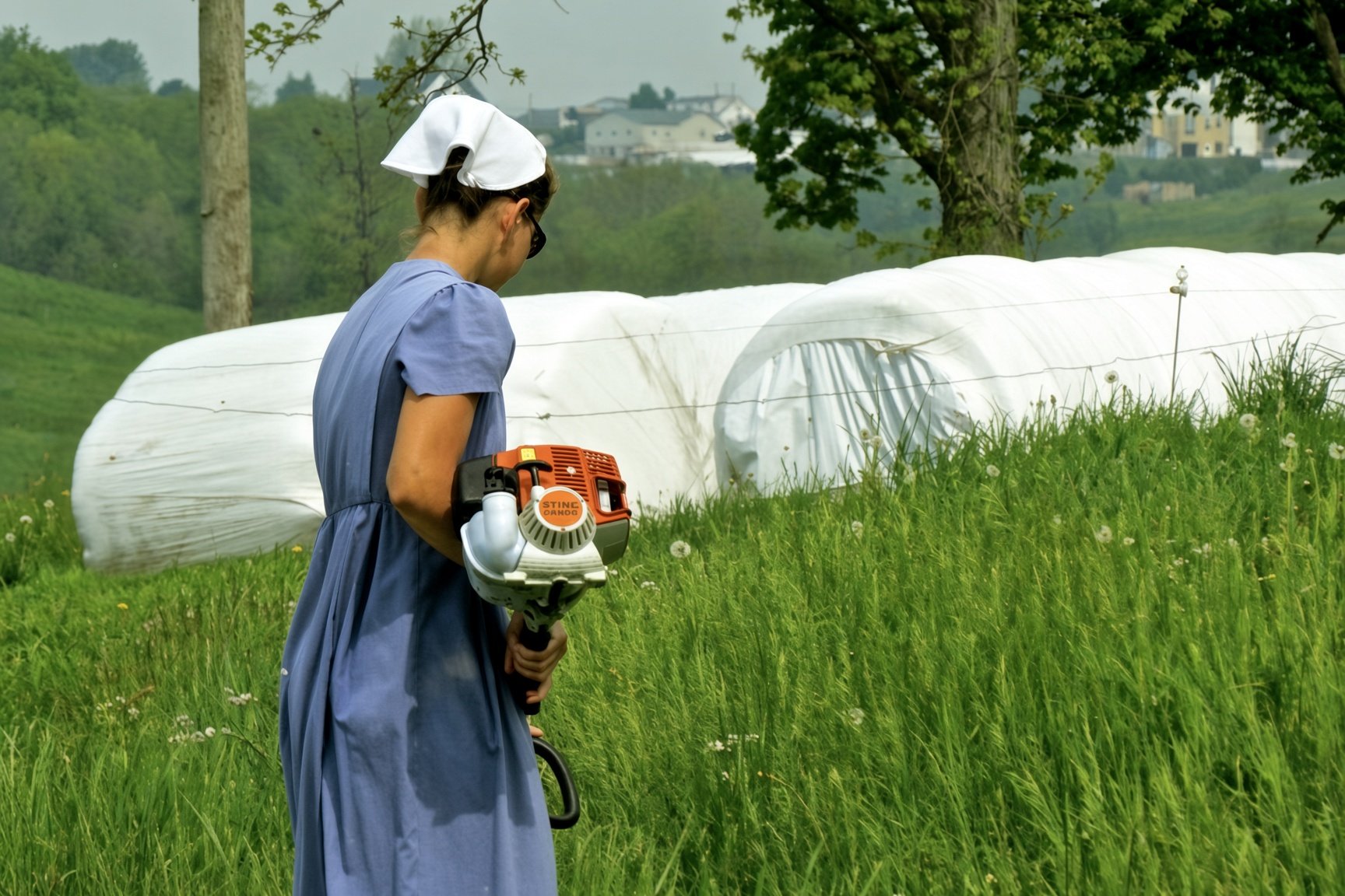 Amish Woman in Pennsylvania Fends off Illegal Alien Kidnapper With Her Weedeater