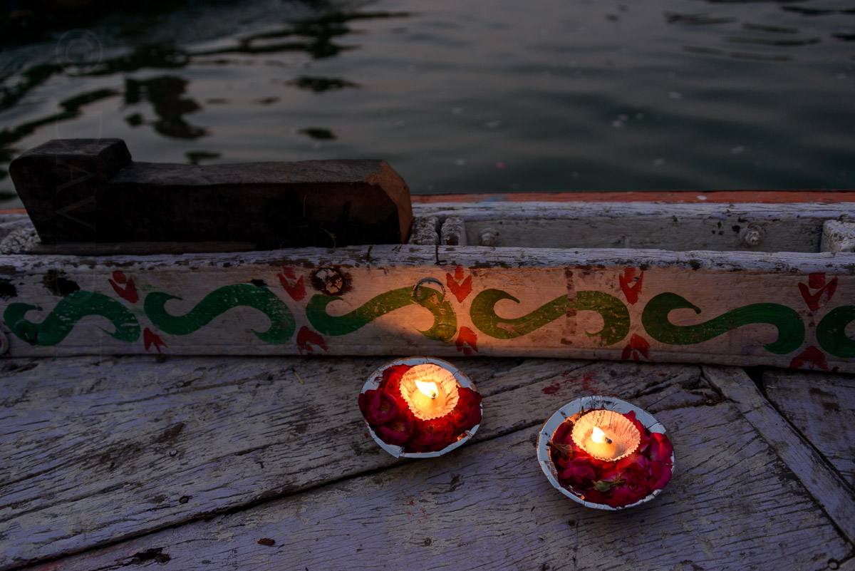 Candle offerings for the departed