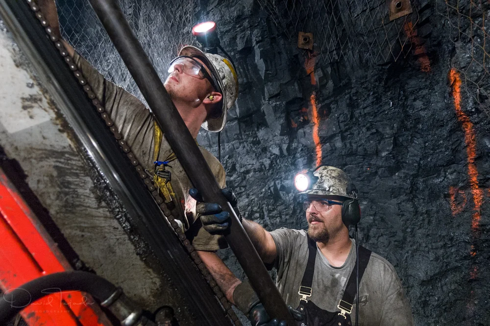 Mining photography is a specialized area of industrial photography. David has shot for most major mining companies in the United States. He has traveled around the world shooting for major mining companies and engineering firms, such as copper mining in South America and Southeast Asia, gold mining in Nevada, South America, and Southeast Asia, and coal mining in Wyoming. Mining photography services include: Underground mining, surface mining, coal mining, copper mining, gold mining . David also shoots for the oil & gas industry .
