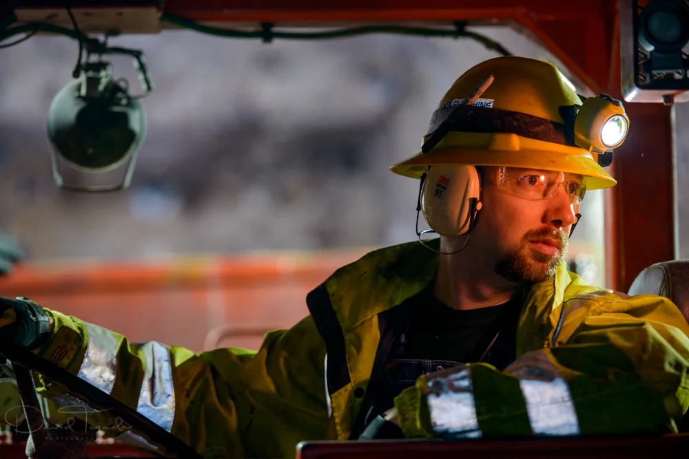 Mining photography is a specialized area of industrial photography. David has shot for most major mining companies in the United States. He has traveled around the world shooting for major mining companies and engineering firms, such as copper mining in South America and Southeast Asia, gold mining in Nevada, South America, and Southeast Asia, and coal mining in Wyoming. Mining photography services include: Underground mining, surface mining, coal mining, copper mining, gold mining . David also shoots for the oil & gas industry .