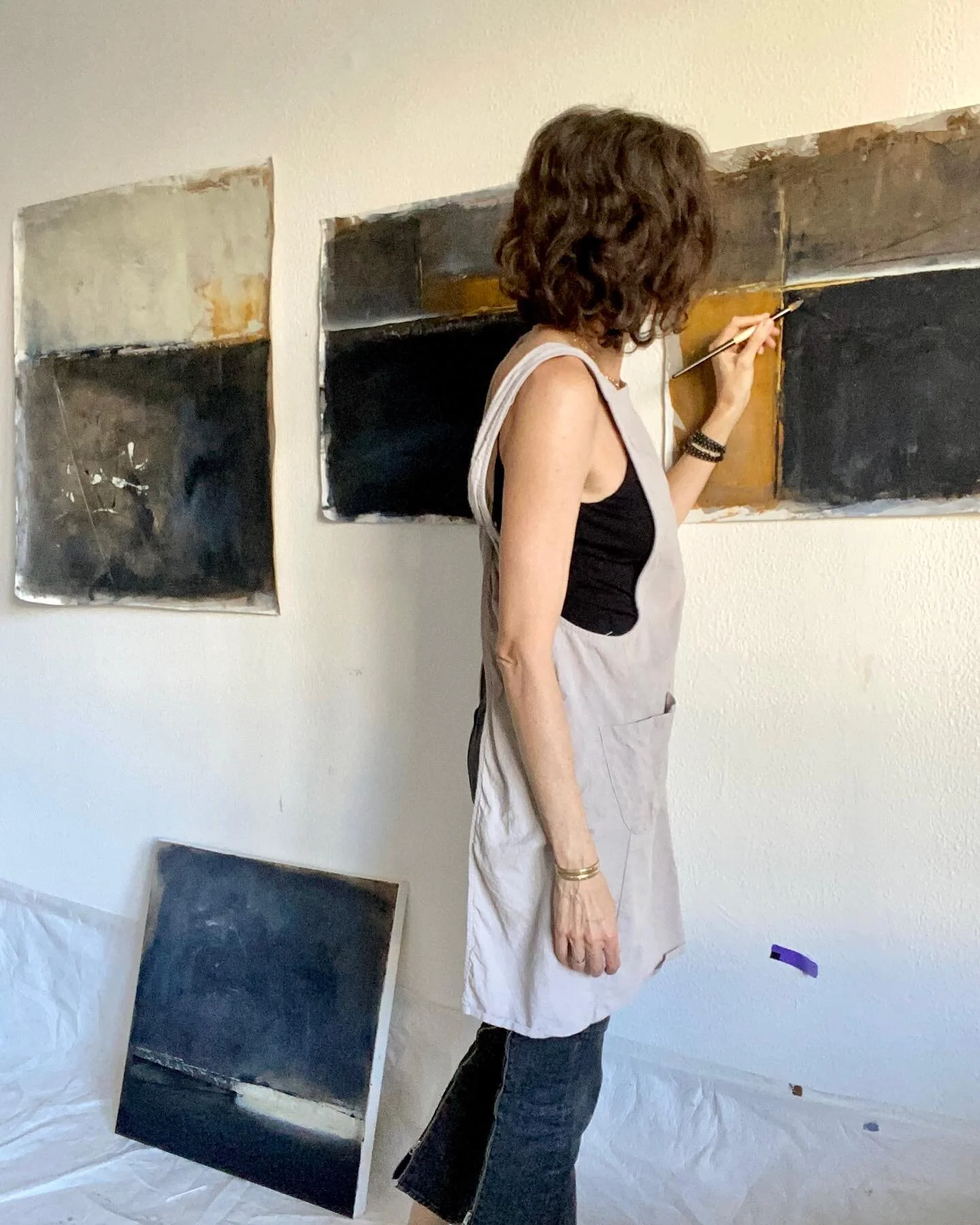 Finishing touches . 1 week to go!
.
.
.
.
.
#abstractart
#barcelonaartist
#uvedoble
#californiaartist
#artecontemporanea
#artcollectors
#minimalistart
#blackandwhiteart
#abstractpaintings
#artistlife #galleriadarte #contemporaryart