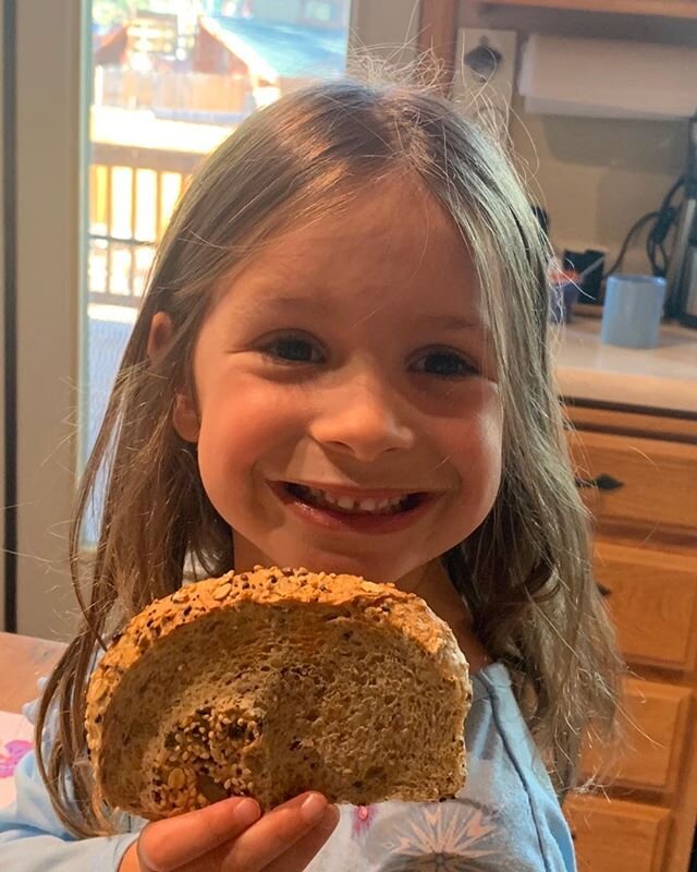 While quality control might get in trouble for missing this one, my daughter is thrilled that her &ldquo;bread house&rdquo; has a door.