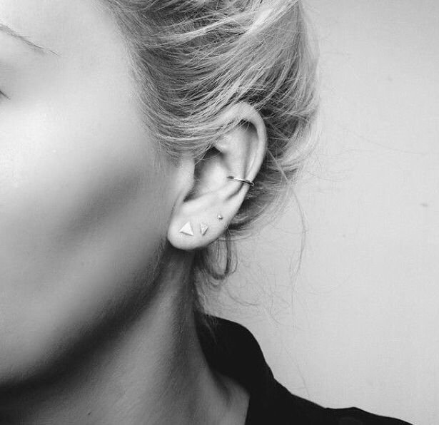 Piercings by Maddie at Metalmorphosis in Topshop on Oxford St.
