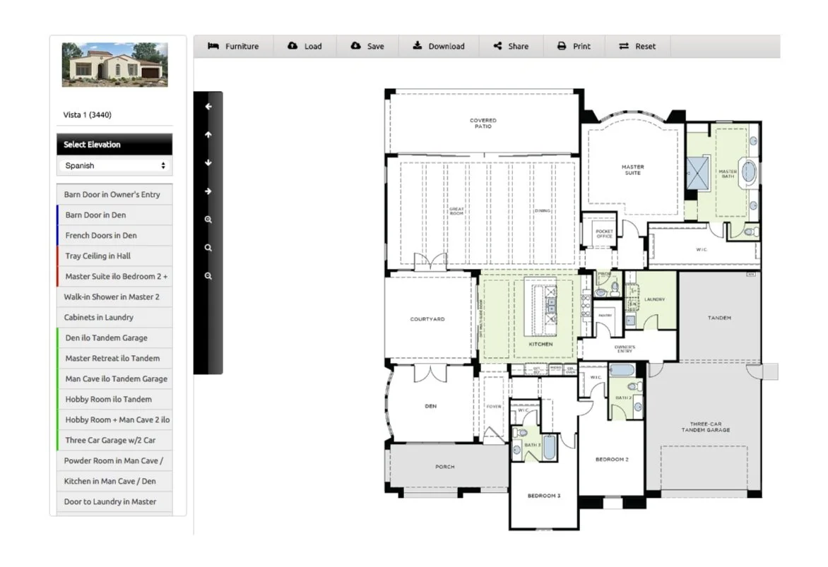 Interactive Floor Plan
