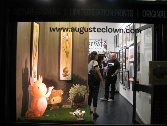 Look at the amazing display Auguste Clown did for my show!