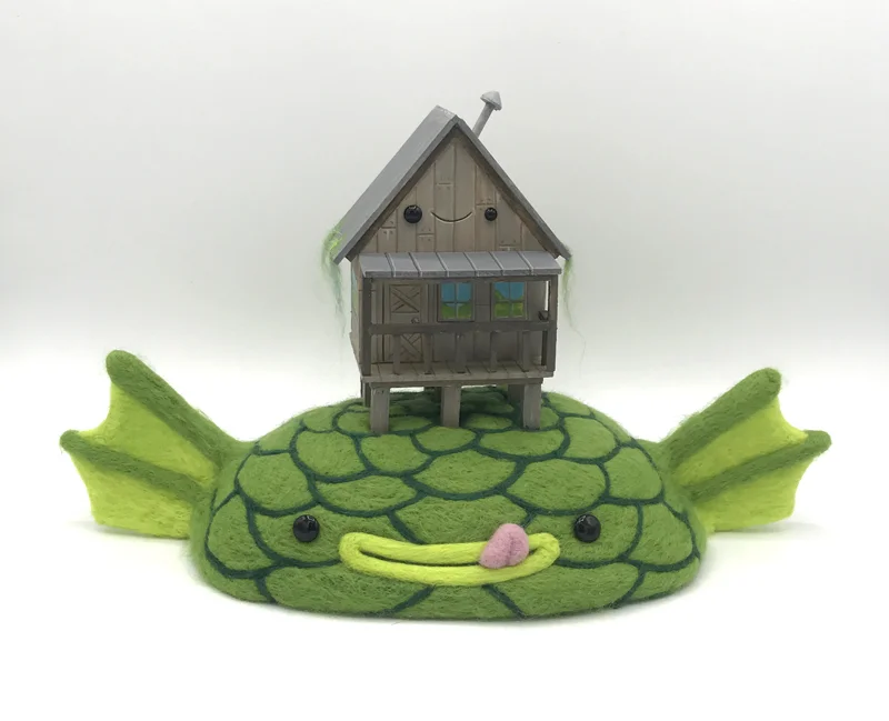 Gill n' Bayou sculpture