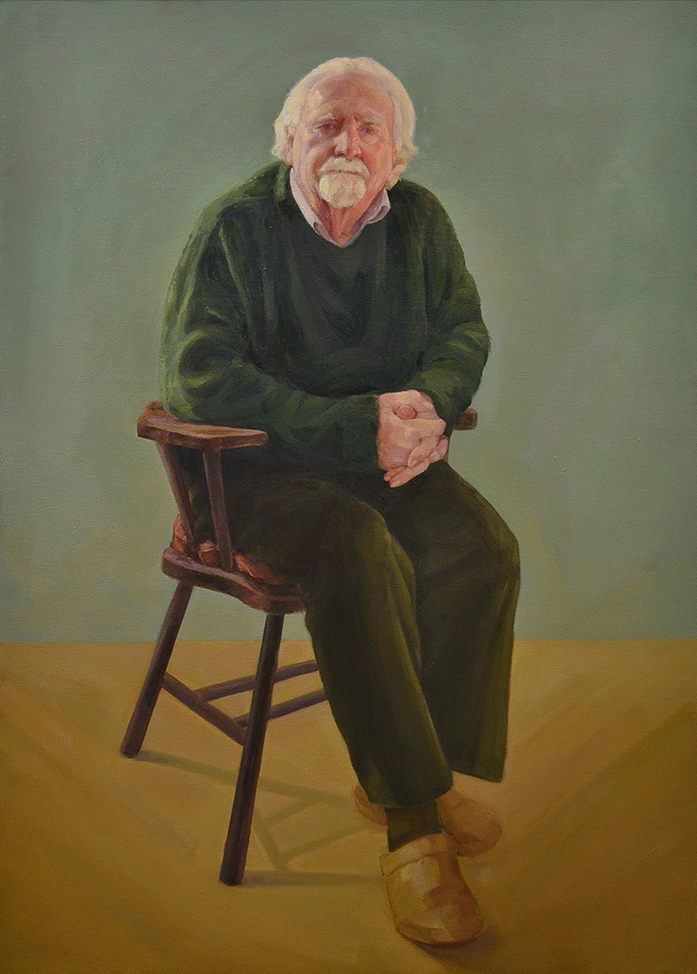 Keith . 30" x 42" Oil on linen. Sold