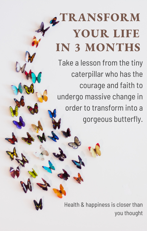 Transform Your Life in 3 Months: Please Enquire For Pricing