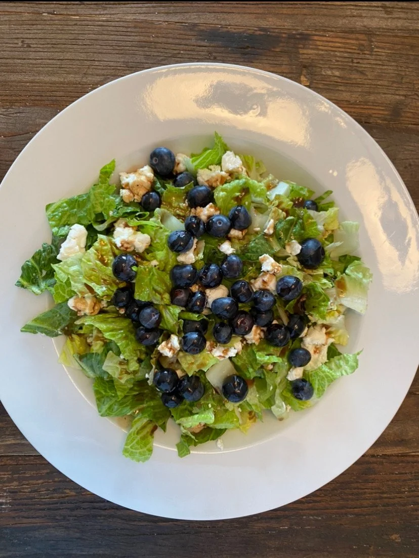Summer Salad with Blueberries and Goat Cheese Recipe
