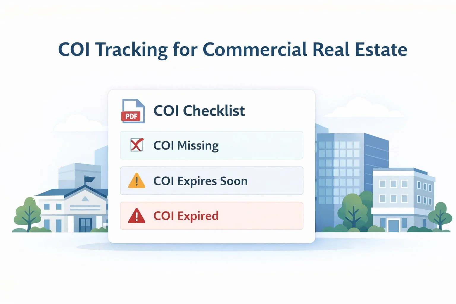 COI Tracking for Commercial Real Estate: How to Prevent Expired Vendor Insurance From Delaying Invoices and Draws
