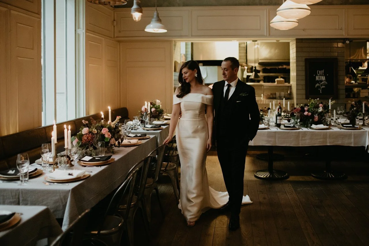 Wedding reception and private event at Café Medina in Vancouver