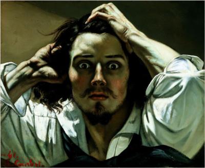 The Desperate Man (Self-Portrait) Gustave Courbet
