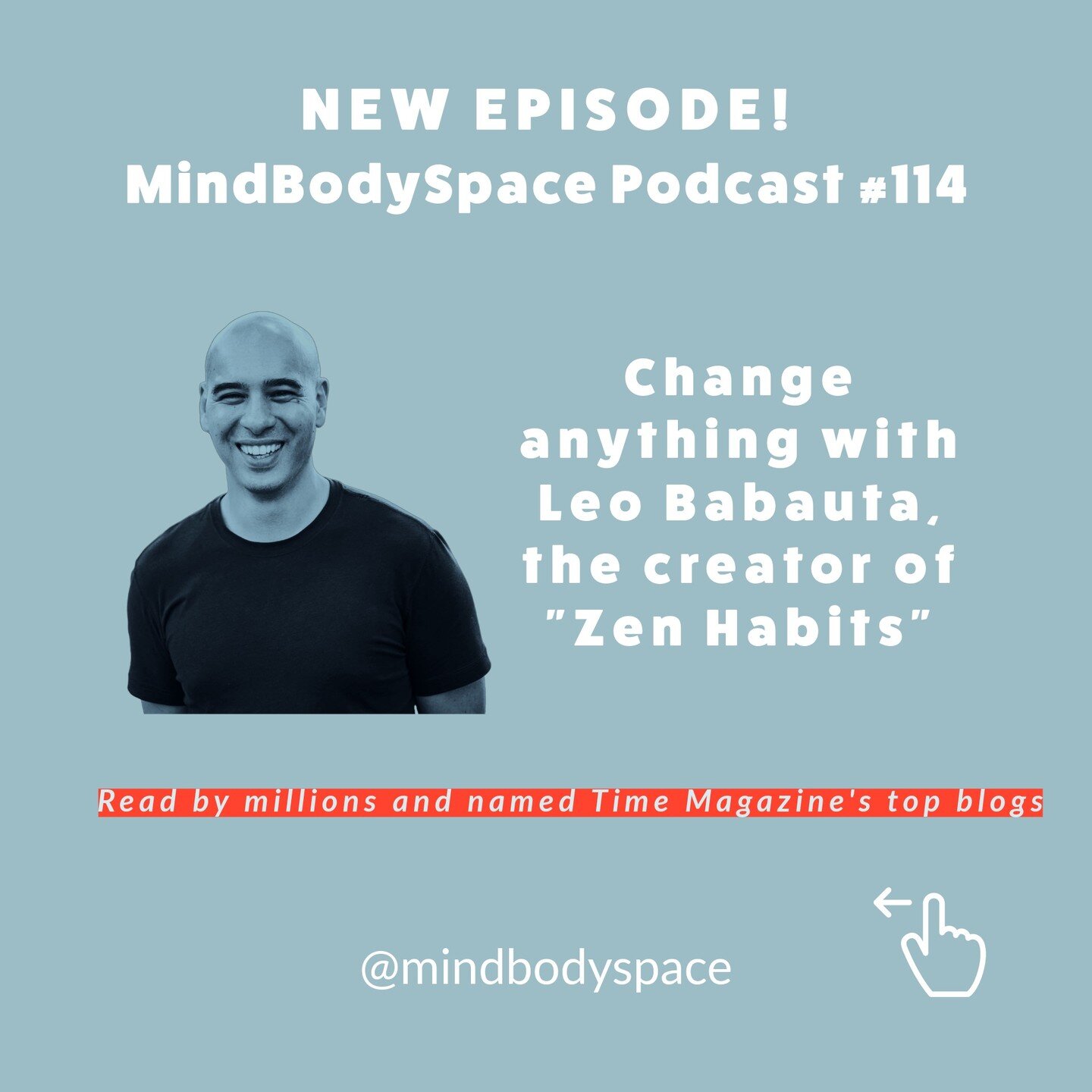 Dr. Juna interviews Leo Babauta, creator of the popular blog Zen Habits. Leo shares his inspiring personal story of overcoming smoking, debt, unhealthy habits, and more in 2005 by slowly making small changes. He gives actionable tips on creating last