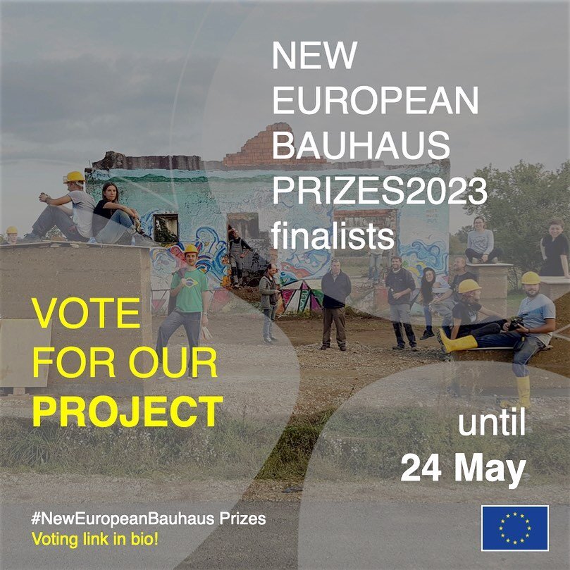 So excited that out of 1,450+ entries we are one of 61 finalists in the New European Bauhaus Prizes 2023, for sustainable projects across Europe! 

As the only project from Bosnia &amp; Herzegovina to be shortlisted for one of 15 prizes - @projektvar